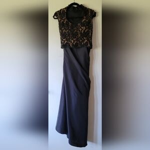 Black evening dress